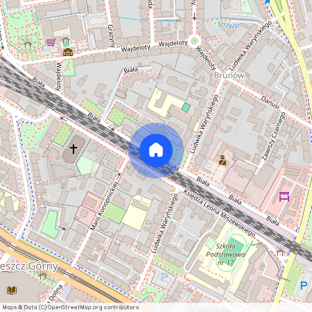 ul. Biała, Wrzeszcz Dolny, Gdańsk, pomorskie