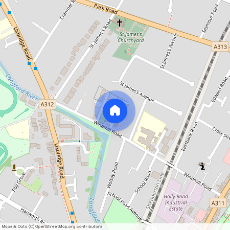 Sanders Close, Hampton Hill, Hampton, TW12