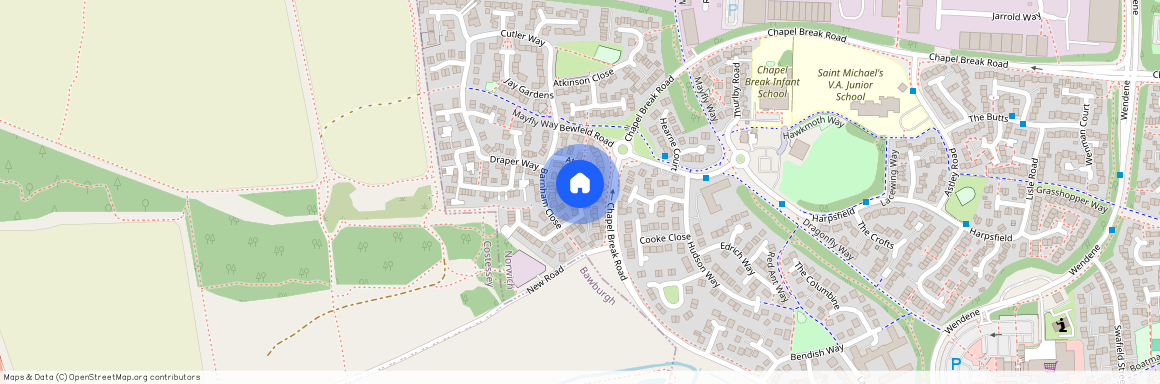 Attelsey Way, Norfolk, Norwich
