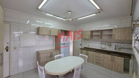 Apartamento 2 quartos + dependência, 105 m², para alugar no Gonzaga - Santos/SP - Foto 5