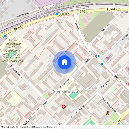 ul. Nowogródzka, Sienkiewicza, Białystok, podlaskie