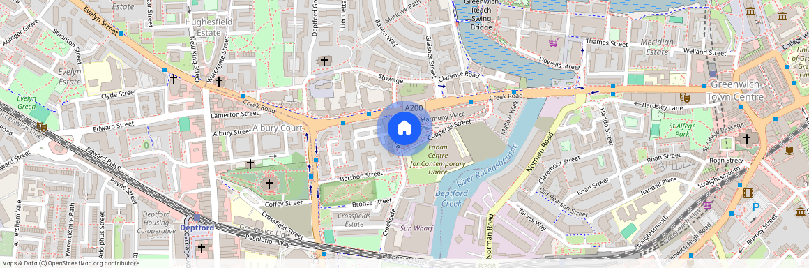 Little Thames Walk London SE8, London, SE8