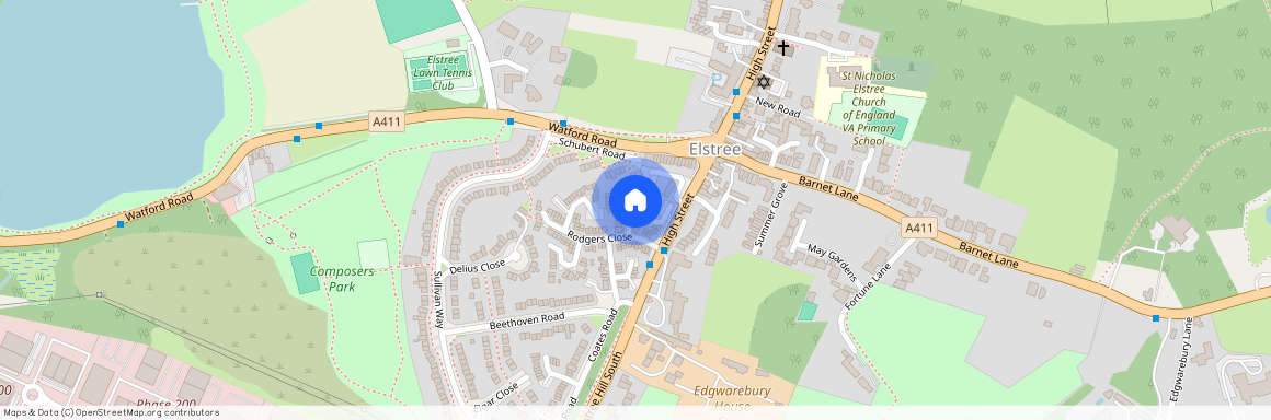 Britten Close, Elstree, Borehamwood, WD6