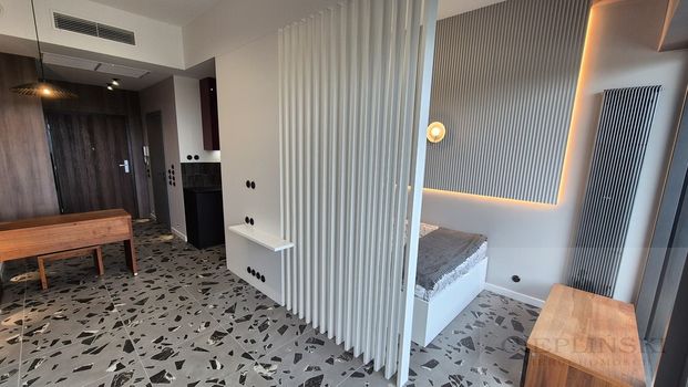 Kawalerka w Hanza Tower, balkon, basen - Zdjęcie 1