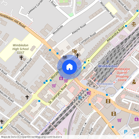 Simon Lodge, Southfields, London, SW19