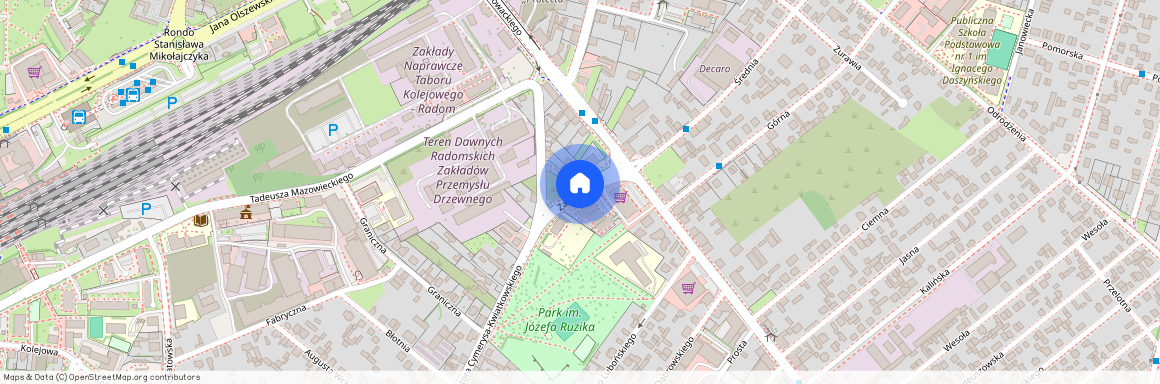 ul. Zagłoby, Glinice, Radom, mazowieckie