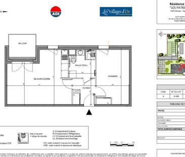 Louer appartement 2 pièces de 44 m² - Photo 6