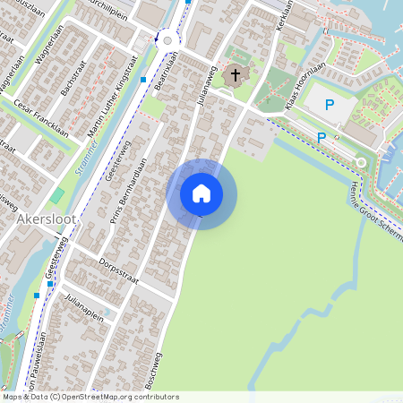 Akersloot Oost, 1921 BJ, Kerklaan, Akersloot