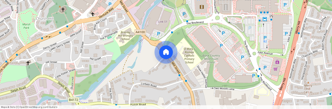 Mill Street, Brierley Hill DY5