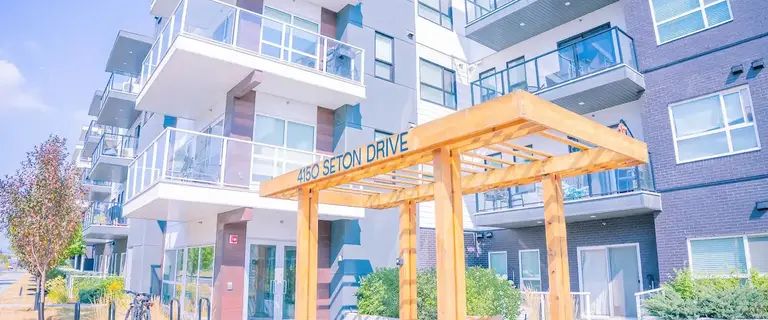 Bright 2 Bed, 2 Bath 3rd Floor Condo in Seton | 4150 Seton Drive Southeast, Calgary - Photo 1