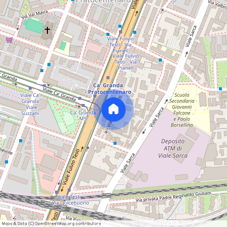 Via Romolo Bitti, Milan, Lombardy 20126