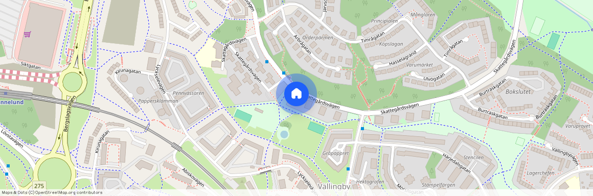 Stockholm, Skattegårdsvägen, 55, 16262