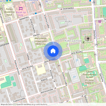 ul. Erazma Ciołka, Koło, Wola, Warszawa, mazowieckie