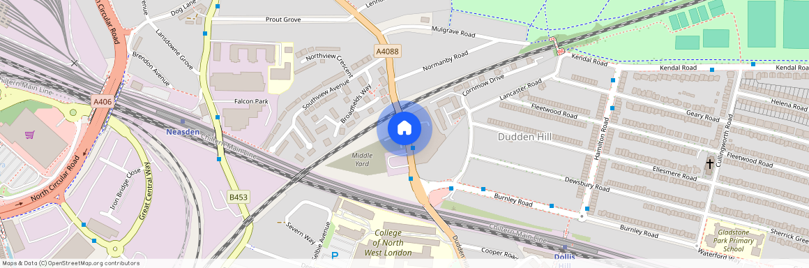 Middle Yard, Oberman Road, NW10