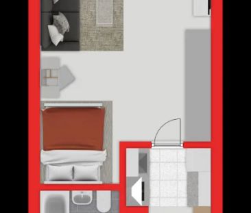 Erstbezug nach Sanierung - Apartment im Erdgeschoss in Opladen! - Foto 1