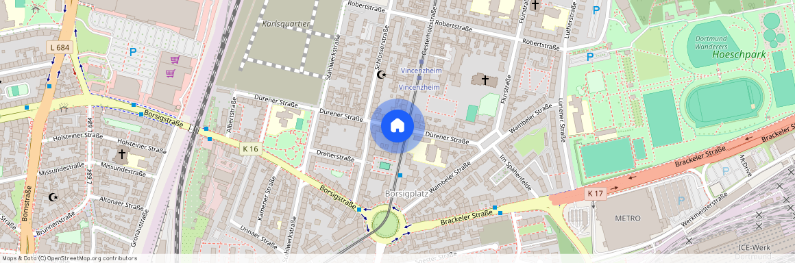 Dürener Straße 10, 44145 Dortmund