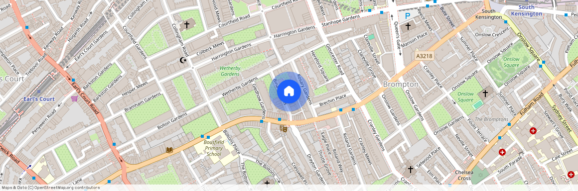 Bina Gardens, South Kensington, London, SW5