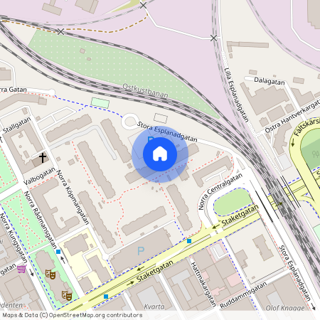 Stora Esplanadgatan 25 E, Centralt Norr