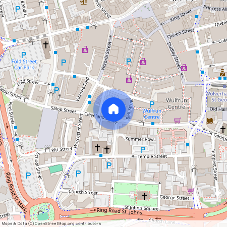 Cleveland street, Cleveland street WV1