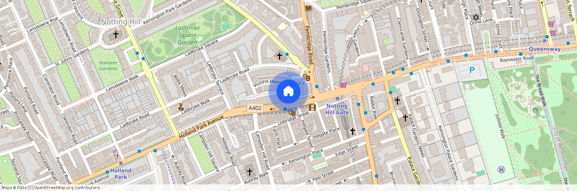Notting Hill Gate, W11, London