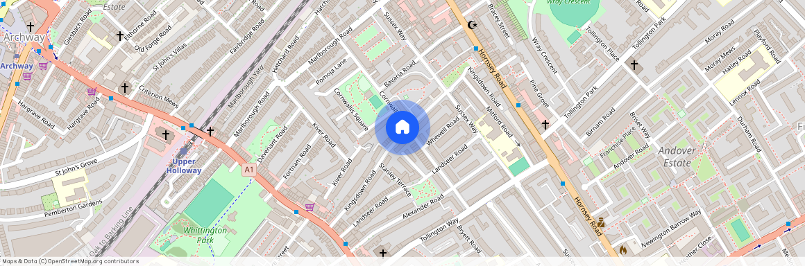 Kingsdown Road, Holloway N19, London