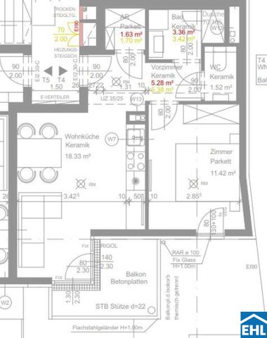 Lichtdurchflutete 2-Zimmer-Wohnung nahe U1 "Troststraße" - Foto 2