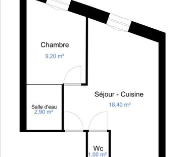 Location Appartement 2 pièces 32m² MARSEILLE 6ème - Photo 6