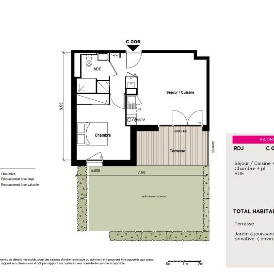 Location Appartement 2 pièces 40m² EAUNES 31600 - Photo 2