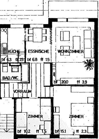 3.5 Zimmer, 73 m², 2. Stock - Photo 5