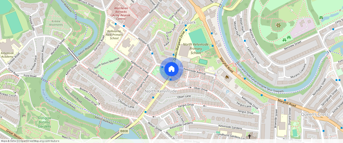 Queen Margaret Drive, Glasgow, G20