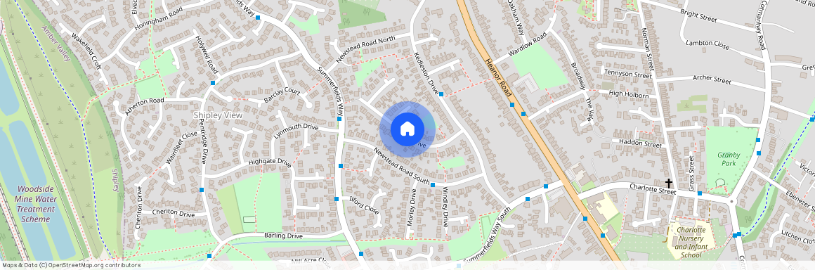 Milford Drive, Shipley View, Ilkeston, Derbyshire, DE7