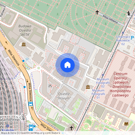 ul. Rakowicka, Przedmieście Warszawskie, Stare Miasto, Kraków, małopolskie