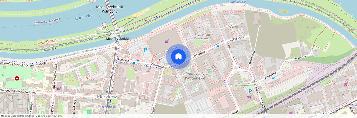 ul. Zakładowa, Kleczków, Psie Pole, Wrocław, dolnośląskie
