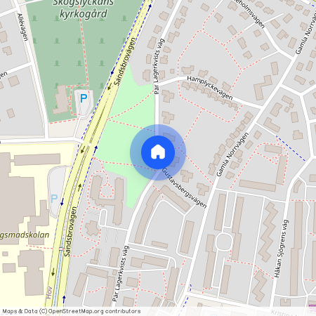 Pär Lagerqvist väg, Växjö