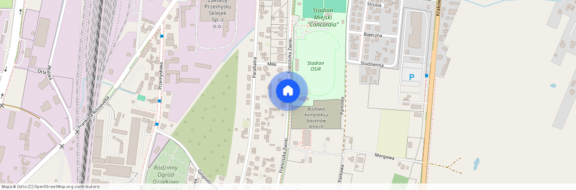 ul. Franciszka Żwirki, Piotrków Trybunalski, łódzkie