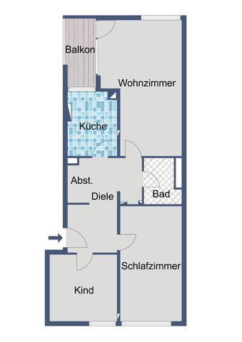 Charmante Balkonwohnung! - Foto 3