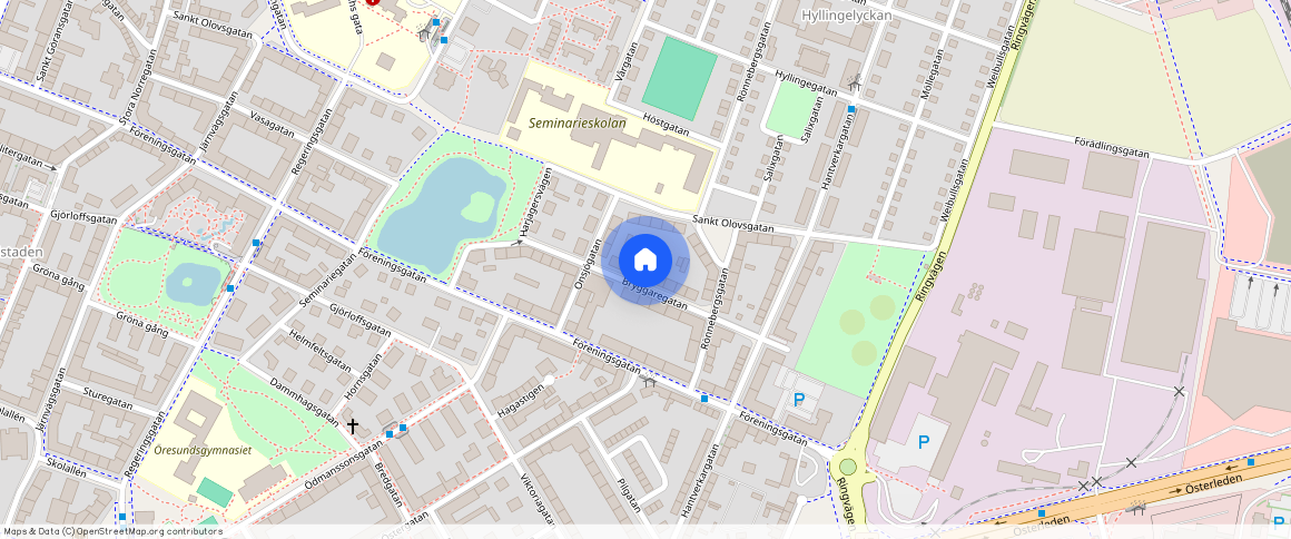 Landskrona, Skåne, Bryggargatan 11