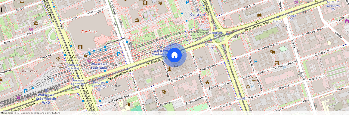 Warszawski, Warszawa, Śródmieście, Centrum
