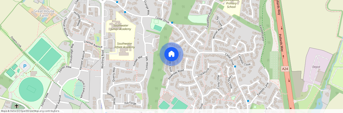 Dover Close, Southwater, Horsham, RH13