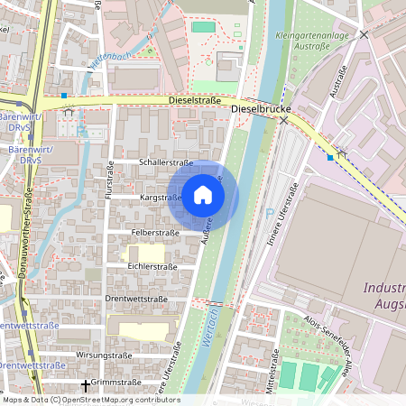 Kargstr. 16 Augsburg Innenstadt Bayern 86154