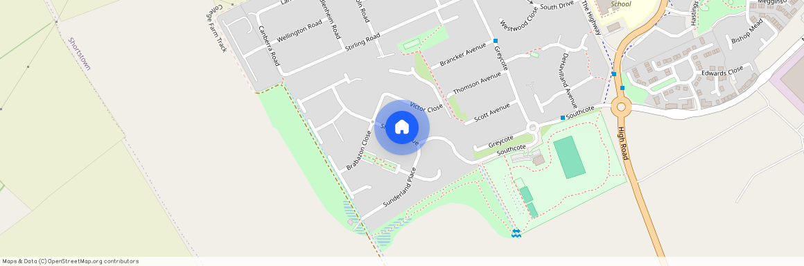 Shorts Avenue, Shortstown, MK42