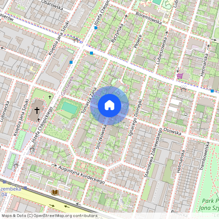 Warszawa, Praga-Południe, Gocław, ul., Osowska