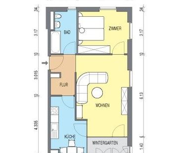 2-Zimmer Wohnung Nähe Grunewald - Photo 1