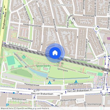 Bouwmeestersbuurt Zuid, 5041 LD, Alleenhouderstraat, Tilburg