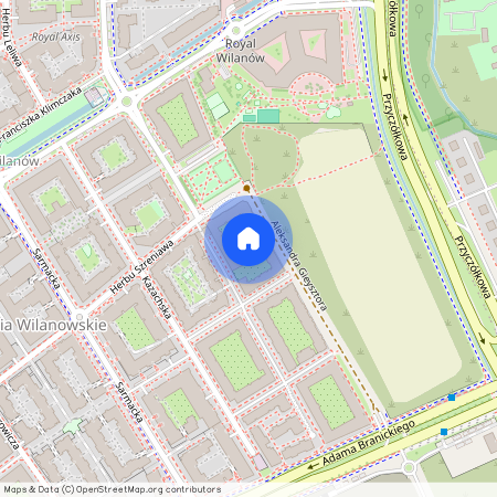 Warszawa, Wilanów, Warszawa, Wilanów, Aleksandra, Gieysztora