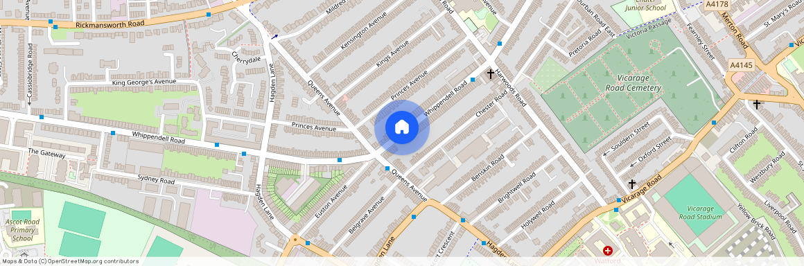 Whippendell Road, WD18, Watford, WD18