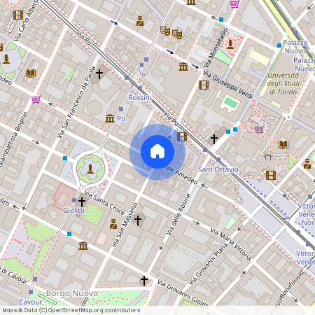 Via San Massimo, Turin, Piedmont 10123