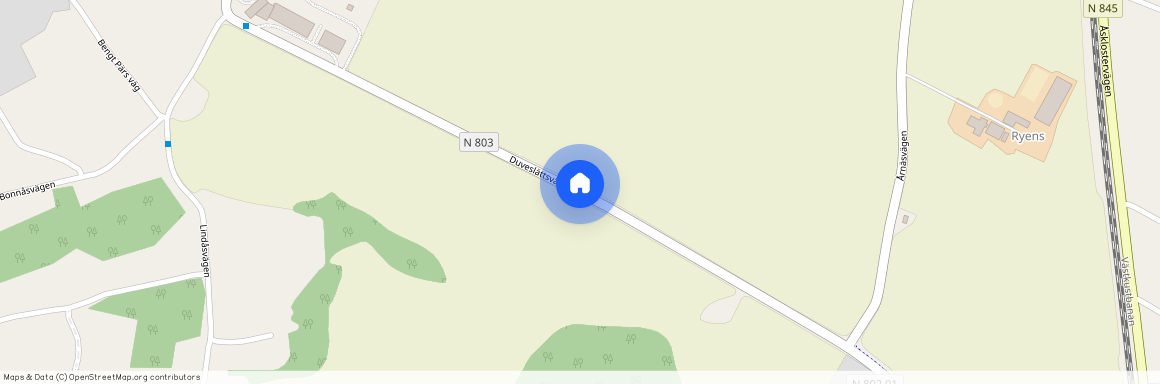 Årnäsvägen, Åskloster