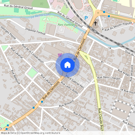 Clermont-Est, 42300, Roanne