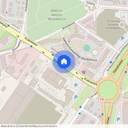 Gumieńce, ul. Krakowska, Szczecin